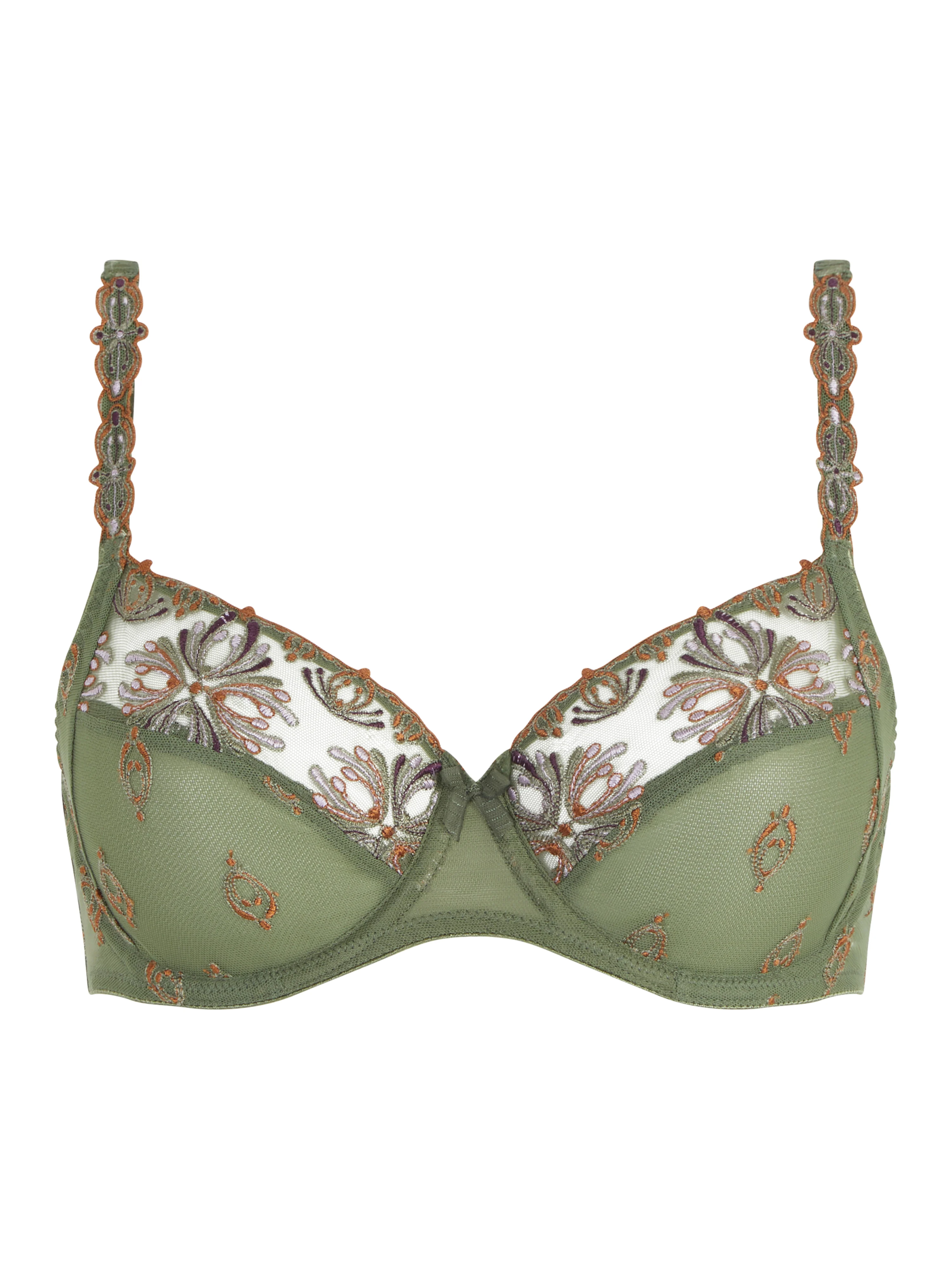 CHAMPS ELYSEES - Soutien-gorge emboîtant broderie italienne | Multicolore
