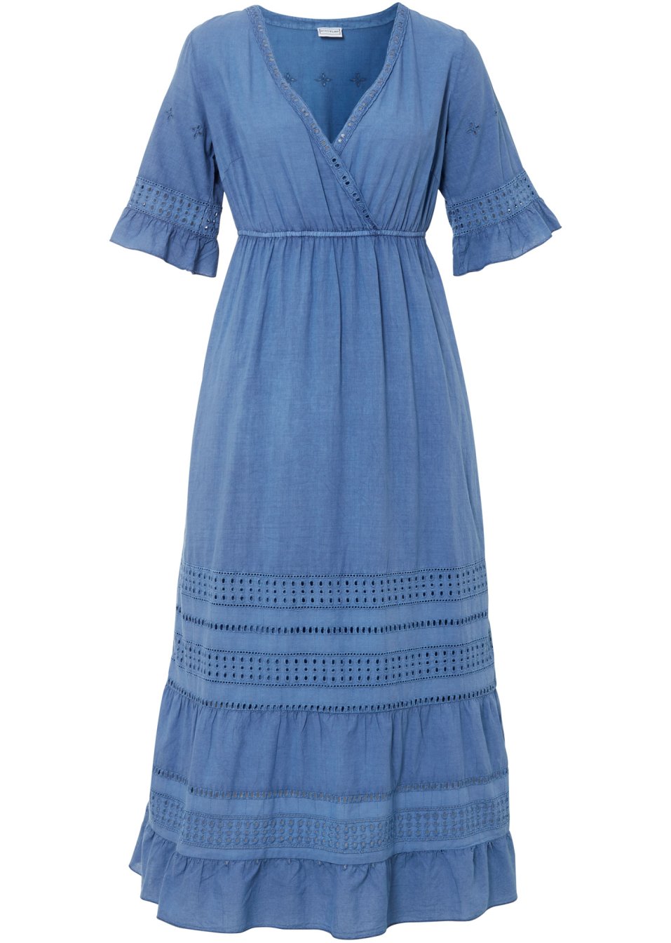 Robe à empiècements dentelle