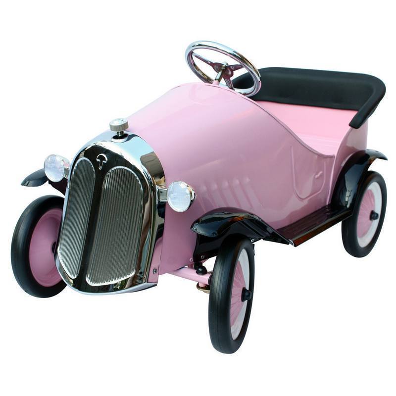 Voiture à pédale vintage en acier,