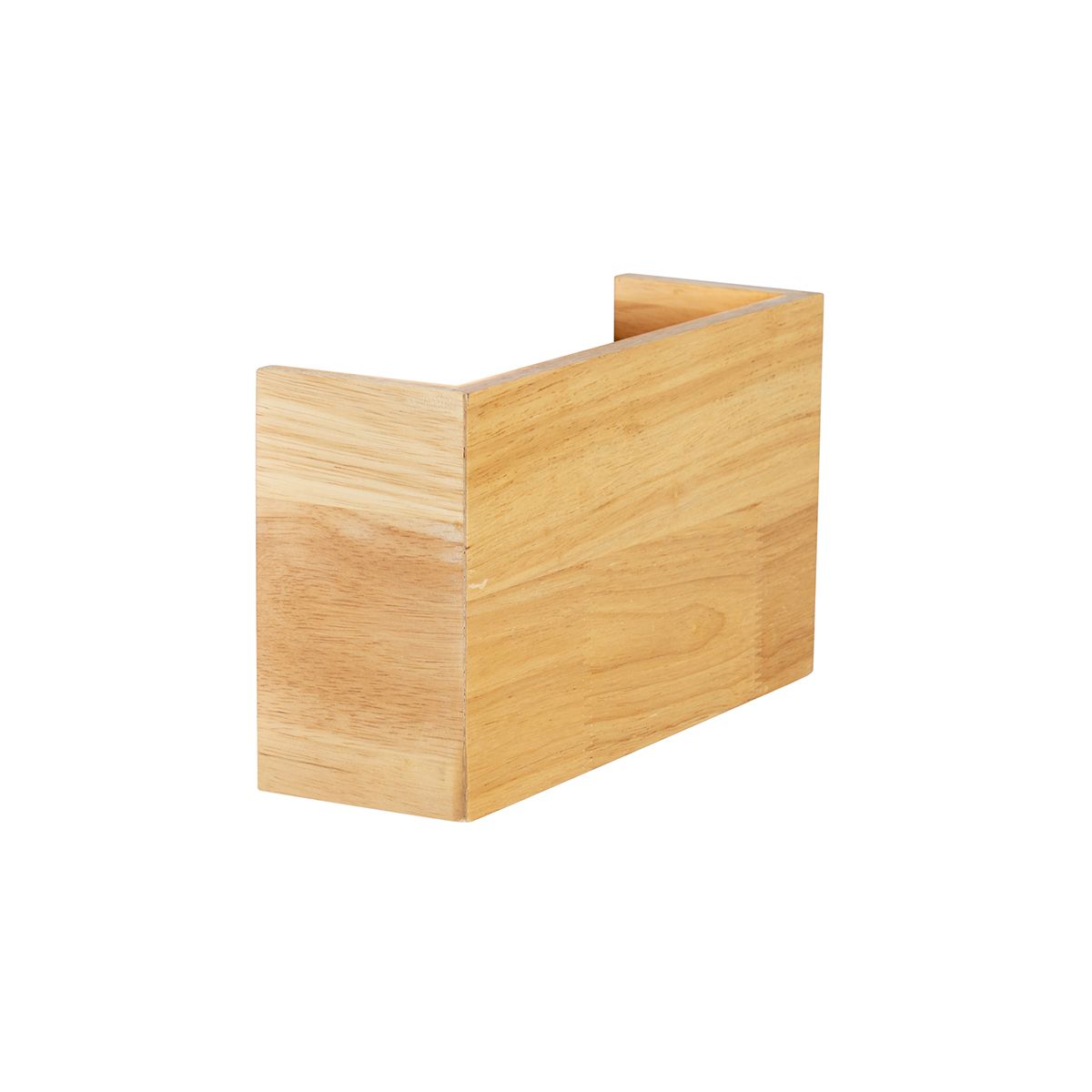 Landelijke wandlamp eiken hout 2-lichts - Otan