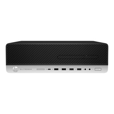 HP EliteDesk 800 G3 - unité centrale - Core i5 6500T 2.5 GHz - 8 Go - SSD 256 Go
