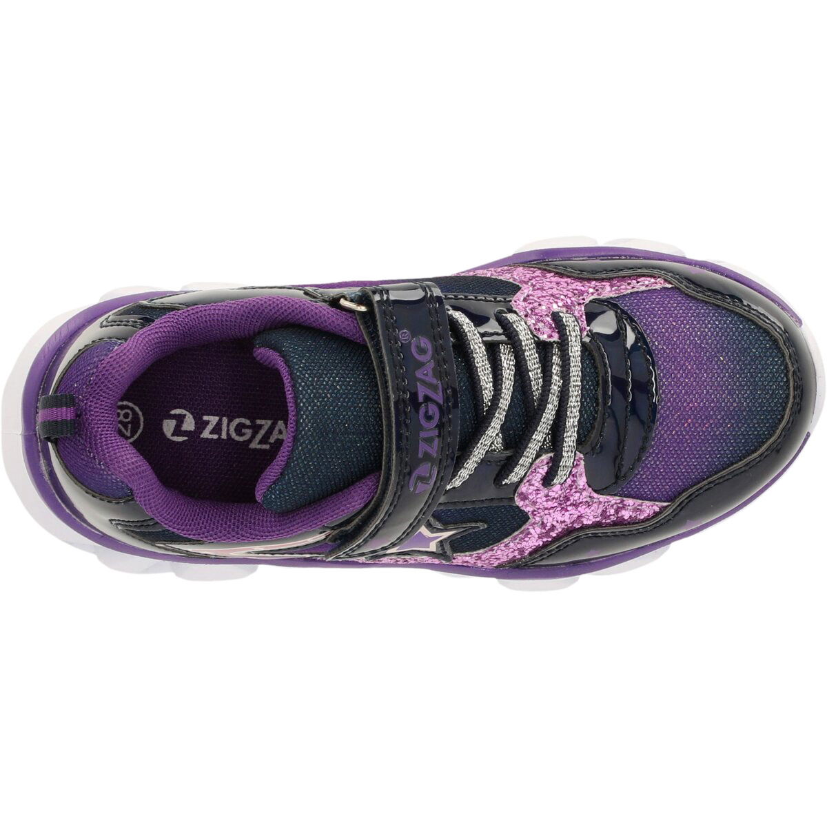 ZigZag Saserta Velcro Sneakers M/Lys Børn