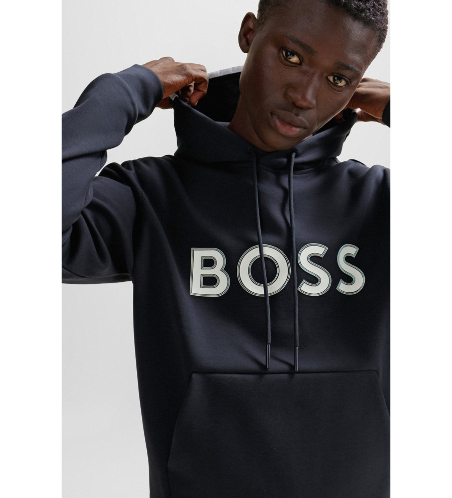 Moletom BOSS Soody Azul Marinho