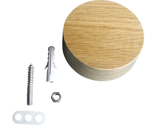 Lampenkap, hout, eiken