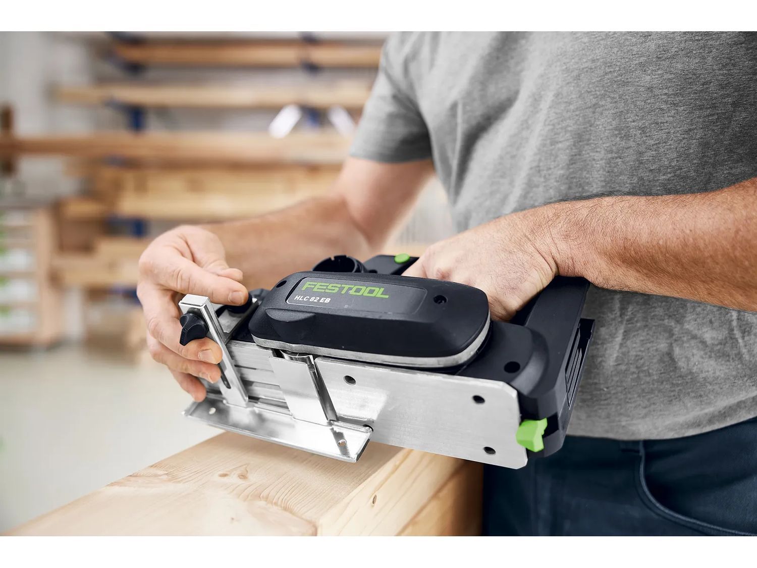Festool HLC 82 EB-Basic-Set Accu schaafmachine - 578600