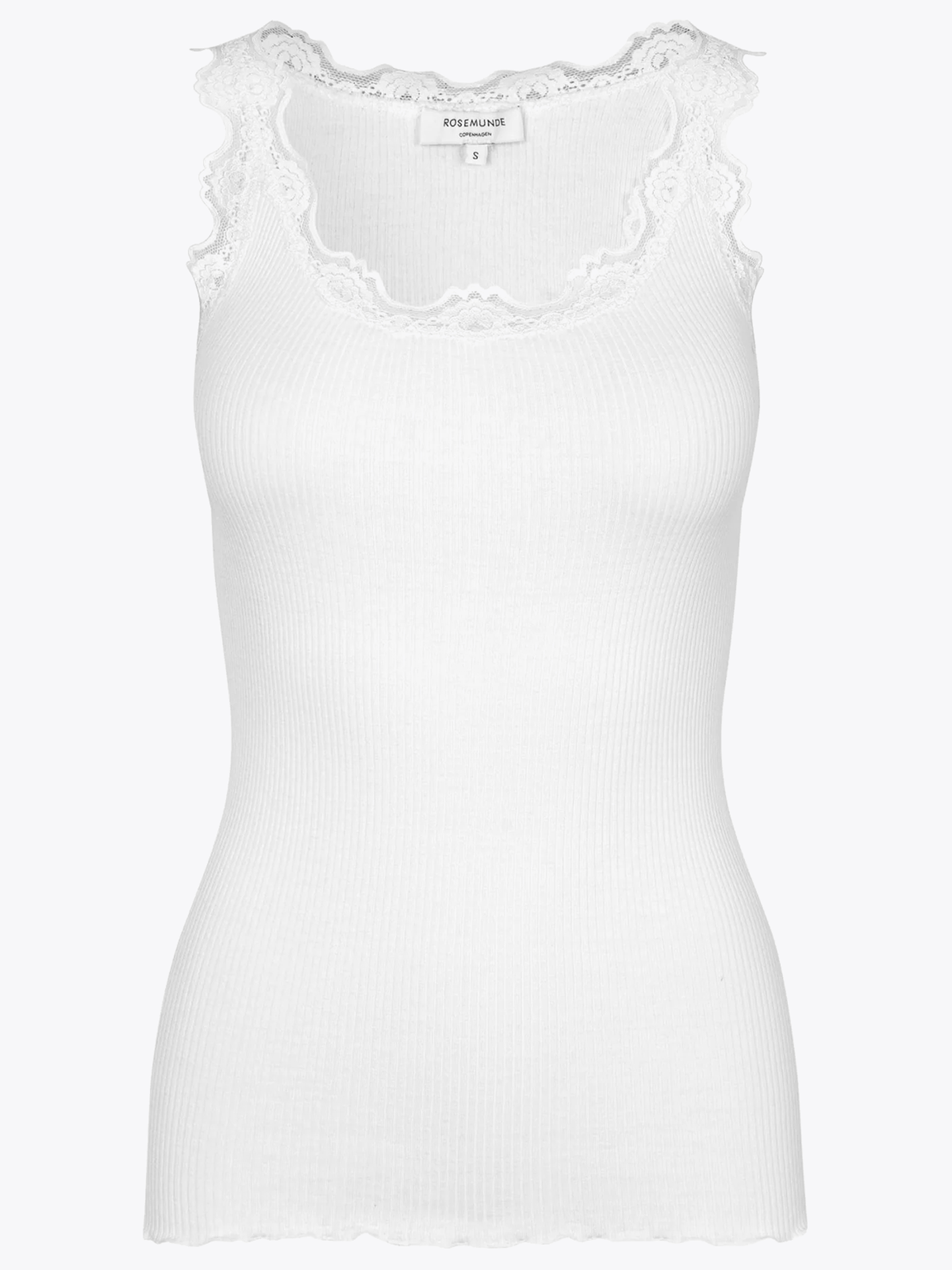 Babette Silk Top With Lace