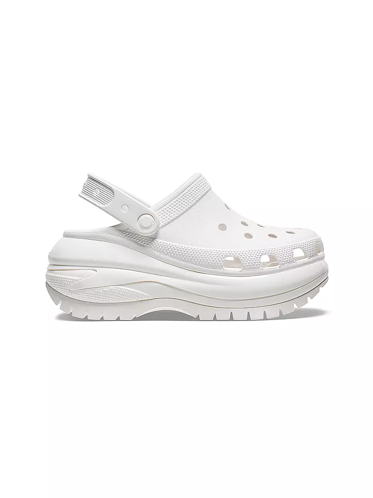 CROCS Pantoletten MEGA CRUSH CLOG weiss