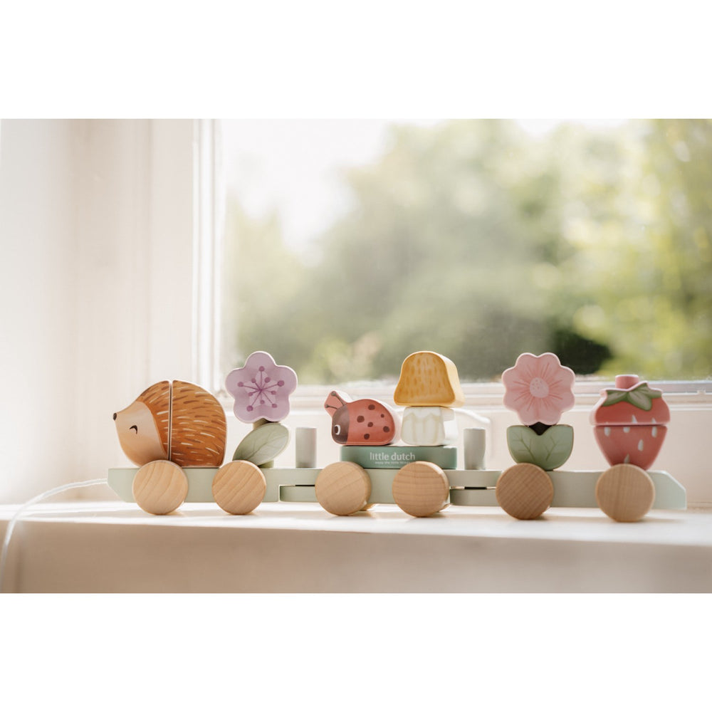 Køb Little Dutch Fairy Garden Multi Stabeltog Pindsvin