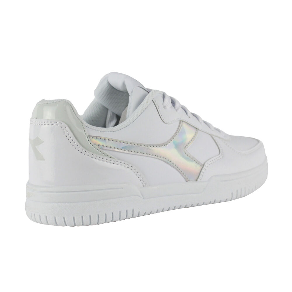 Tênis Diadora Raptor Low Mirror Wn C9899 Branco/Azul Claro