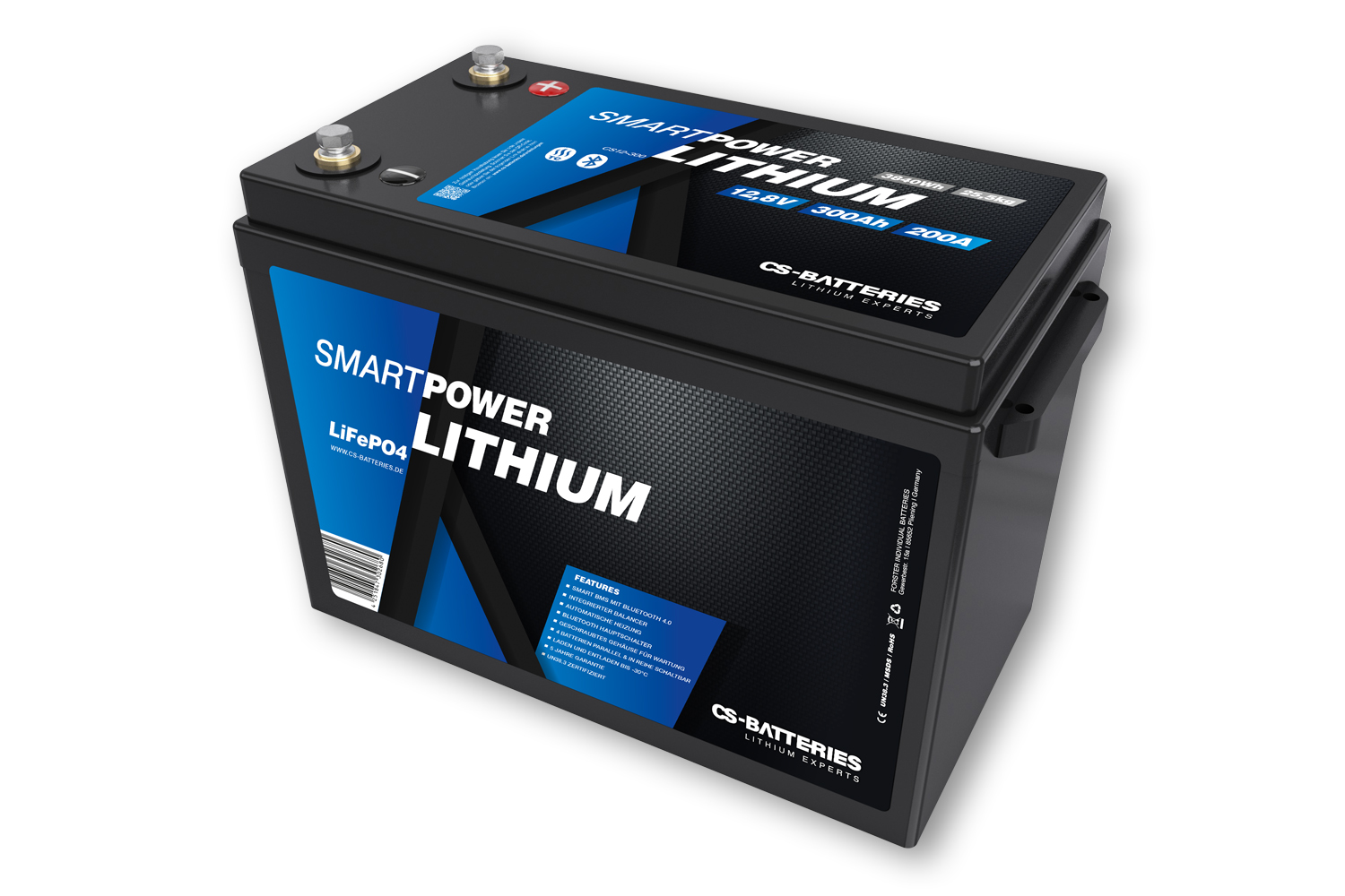 Smart Power Lithium Accu - 300Ah