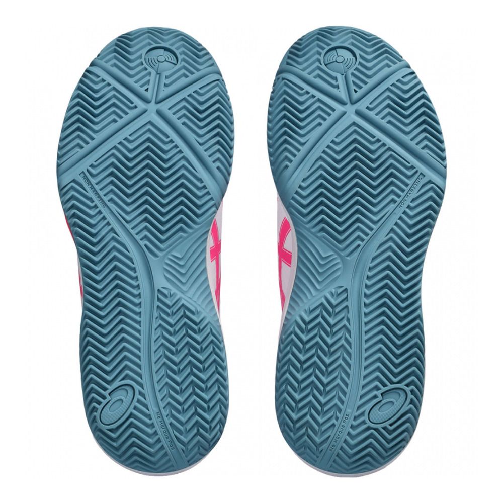 Asics GEL-DEDICATE 8 PADEL - Chaussures de padel Femme white/hot pink