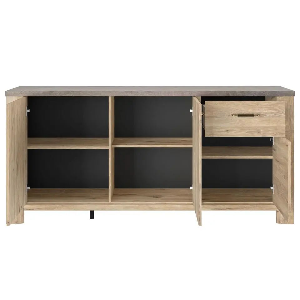 Gami Dressoir Basalte - 190 x 50 x 88 cm - Viking Oak-design