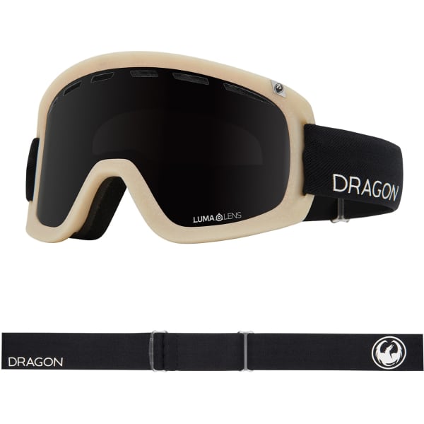Masque de ski DRAGON D1 OTG RAW/LLMIDNIGHT+LLAMBER