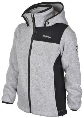 Lindberg Bormio Fleecejakke, Grey Melange