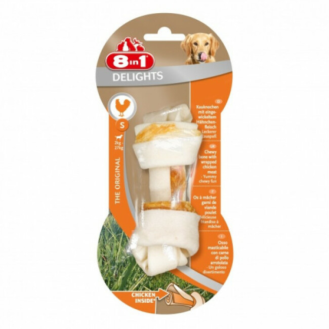 Os à mâcher au poulet 8 in 1 Delight