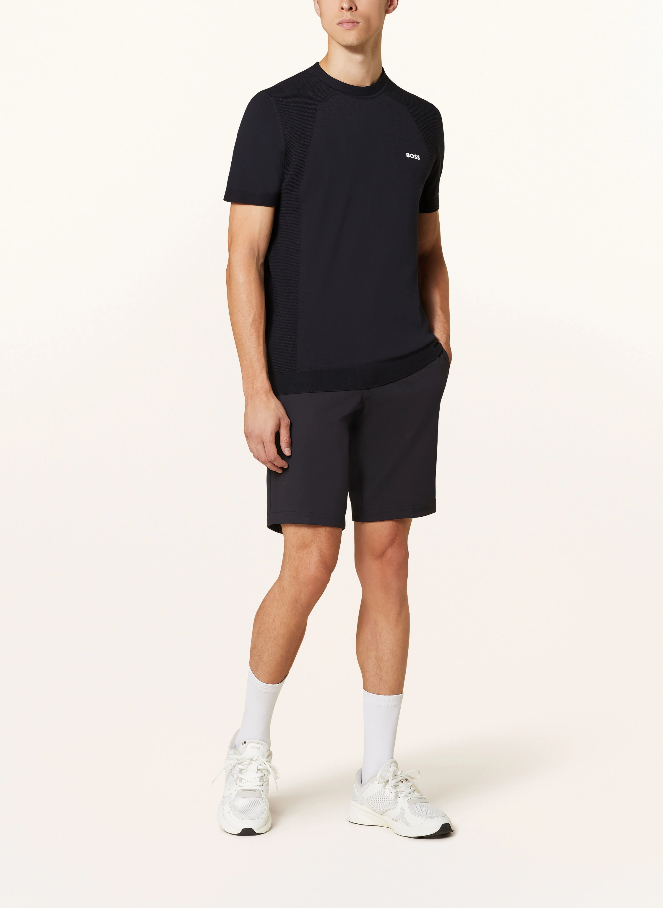 BOSS Strickshirt MOMENTUM_LITE