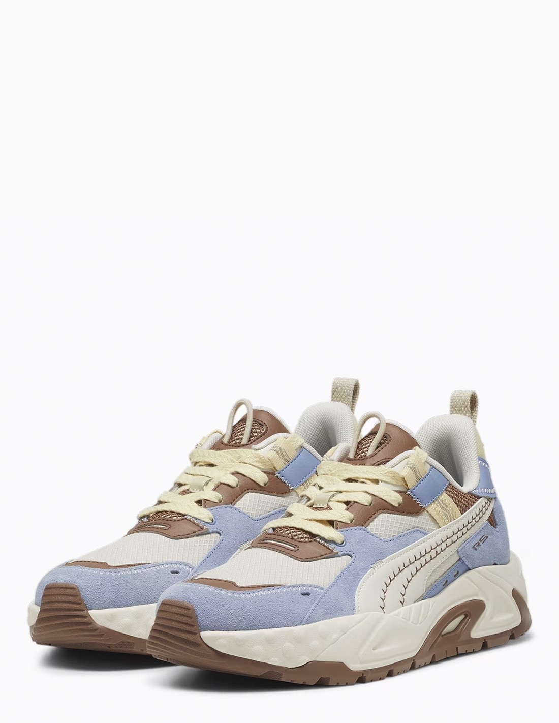 puma Sneakers Homme Rs-Trck Expedition Blanc/Bleu/Marron