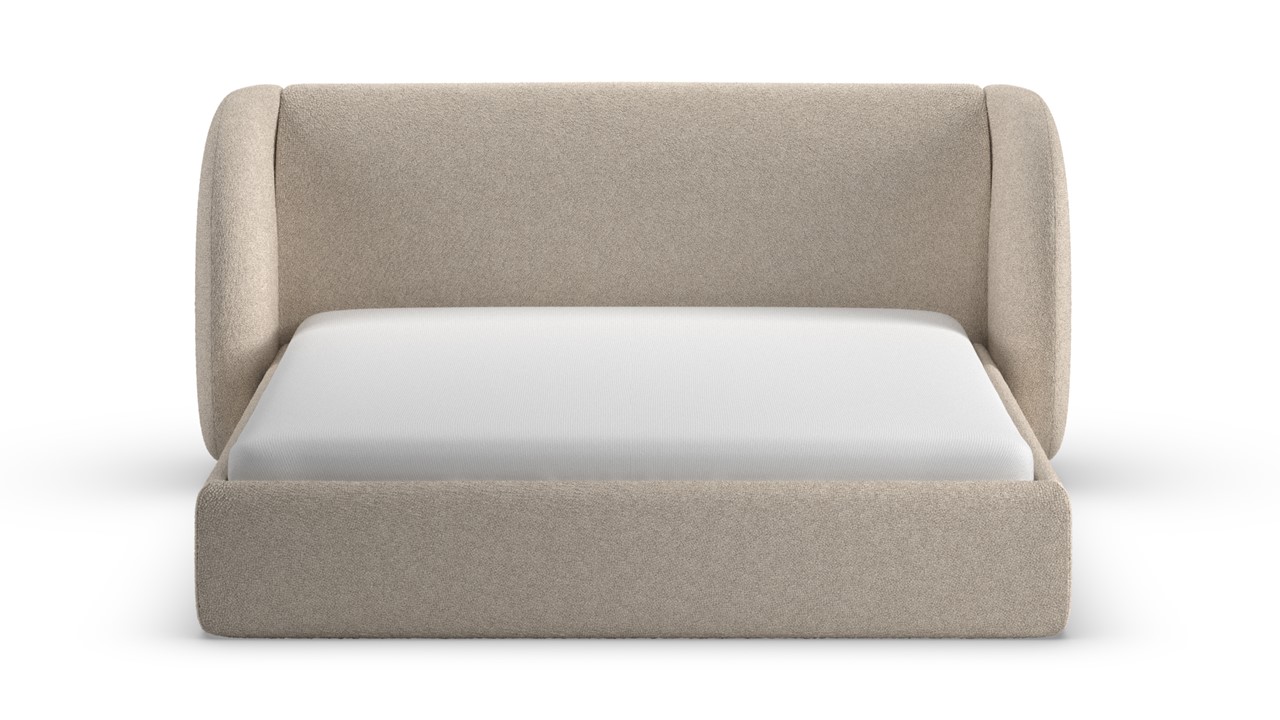 Bed Cove - Fine bouclé beige