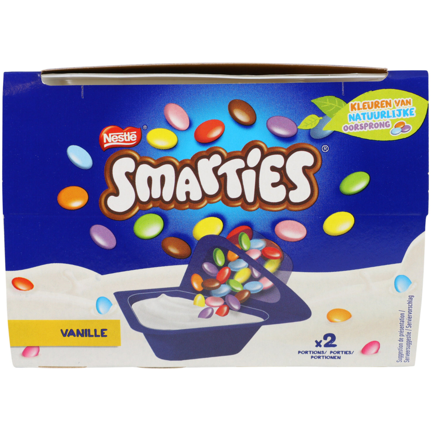 Nestlé Joghurt Smarties Vanille 2x120g