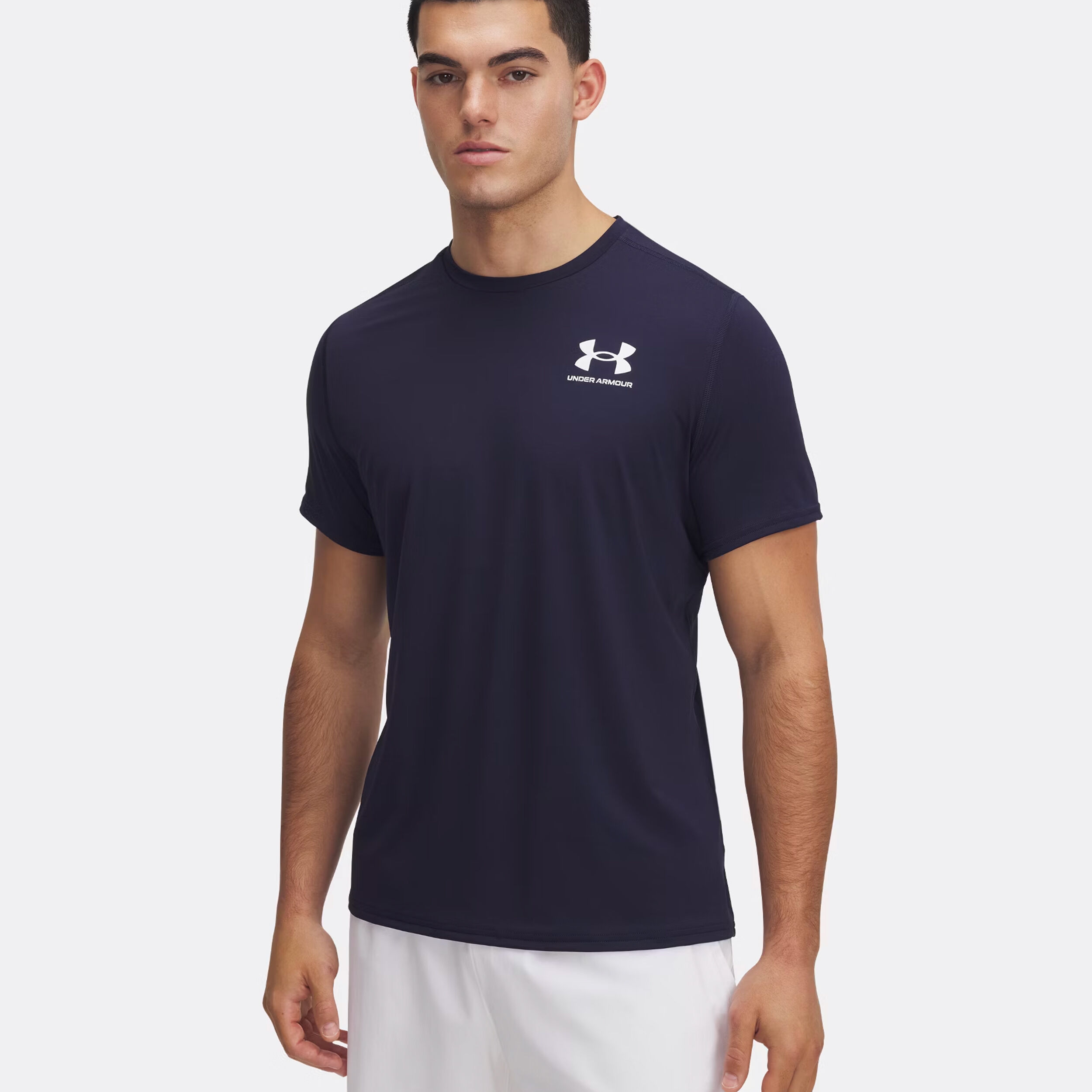 Under Armour Heatgear Fitted T-shirt Hommes - Bleu