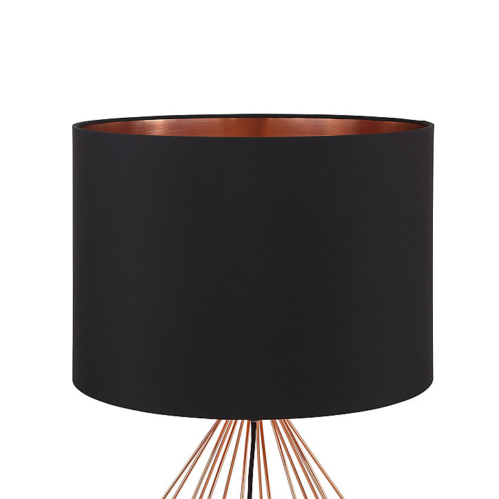 Lampe à poser Vertree E27 IP20 cuivre