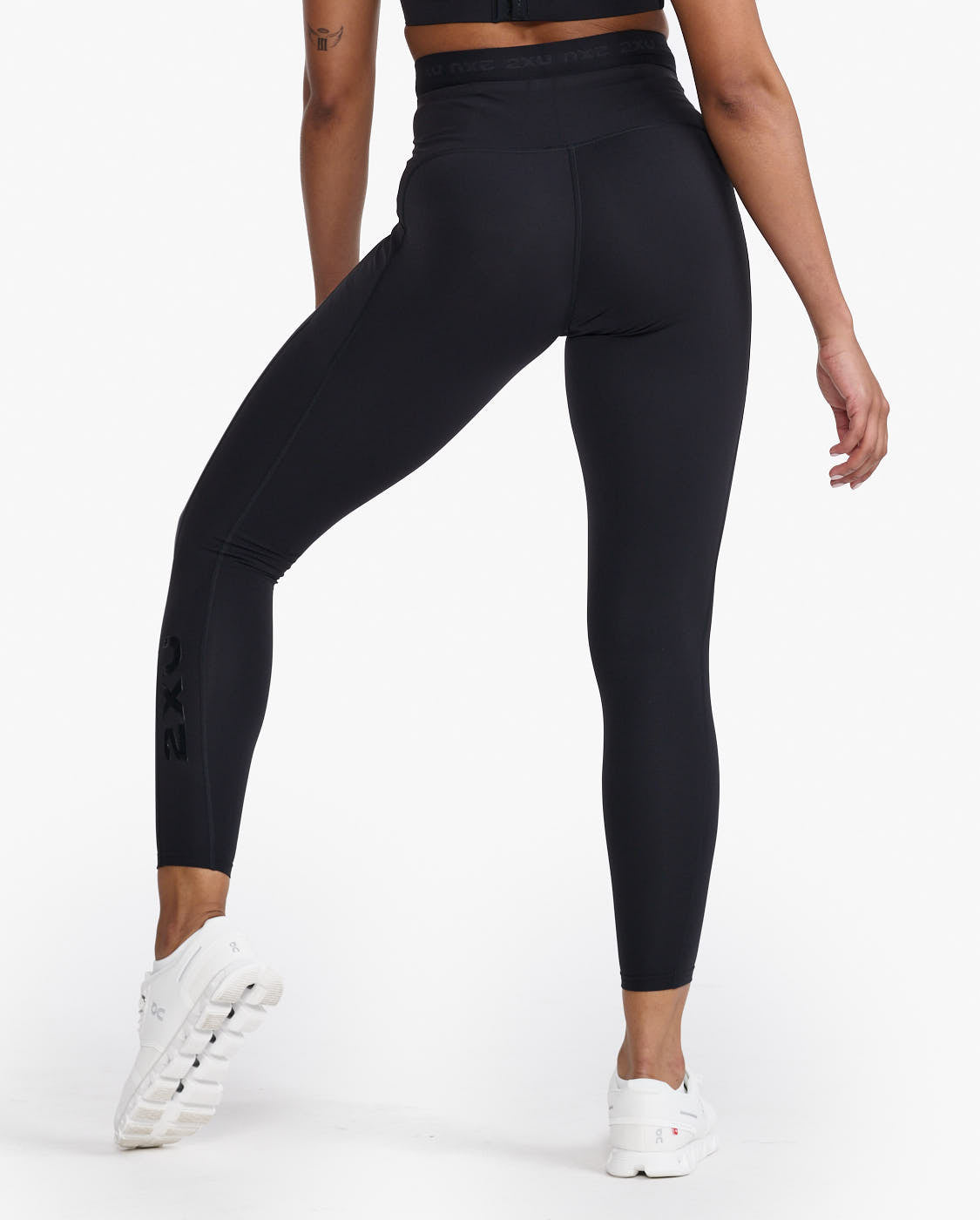 2XU Form Stash Hi-Rise Comp Tights Black\Black