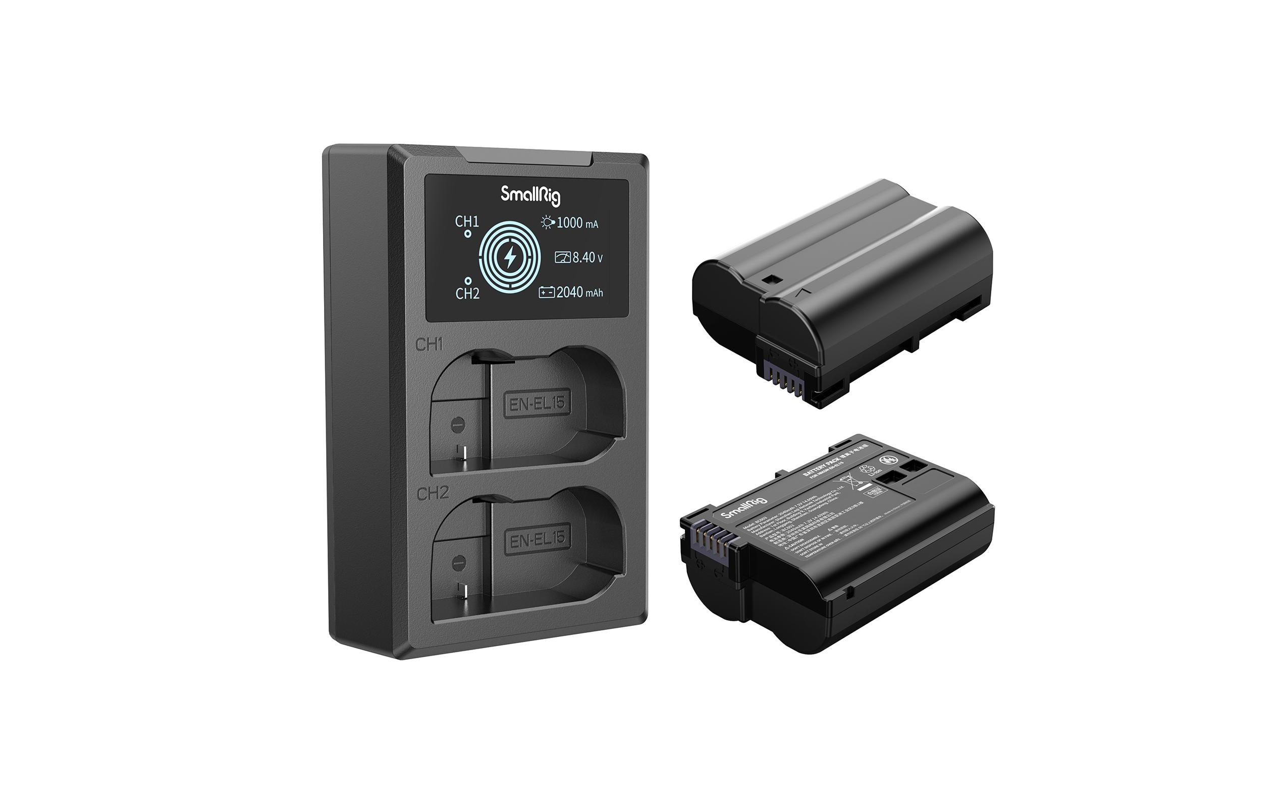 Digitalkamera-Akku EN-EL15 Akku und Charger KitAkku und Charger Kit EN-EL15 für Nikon Kameras