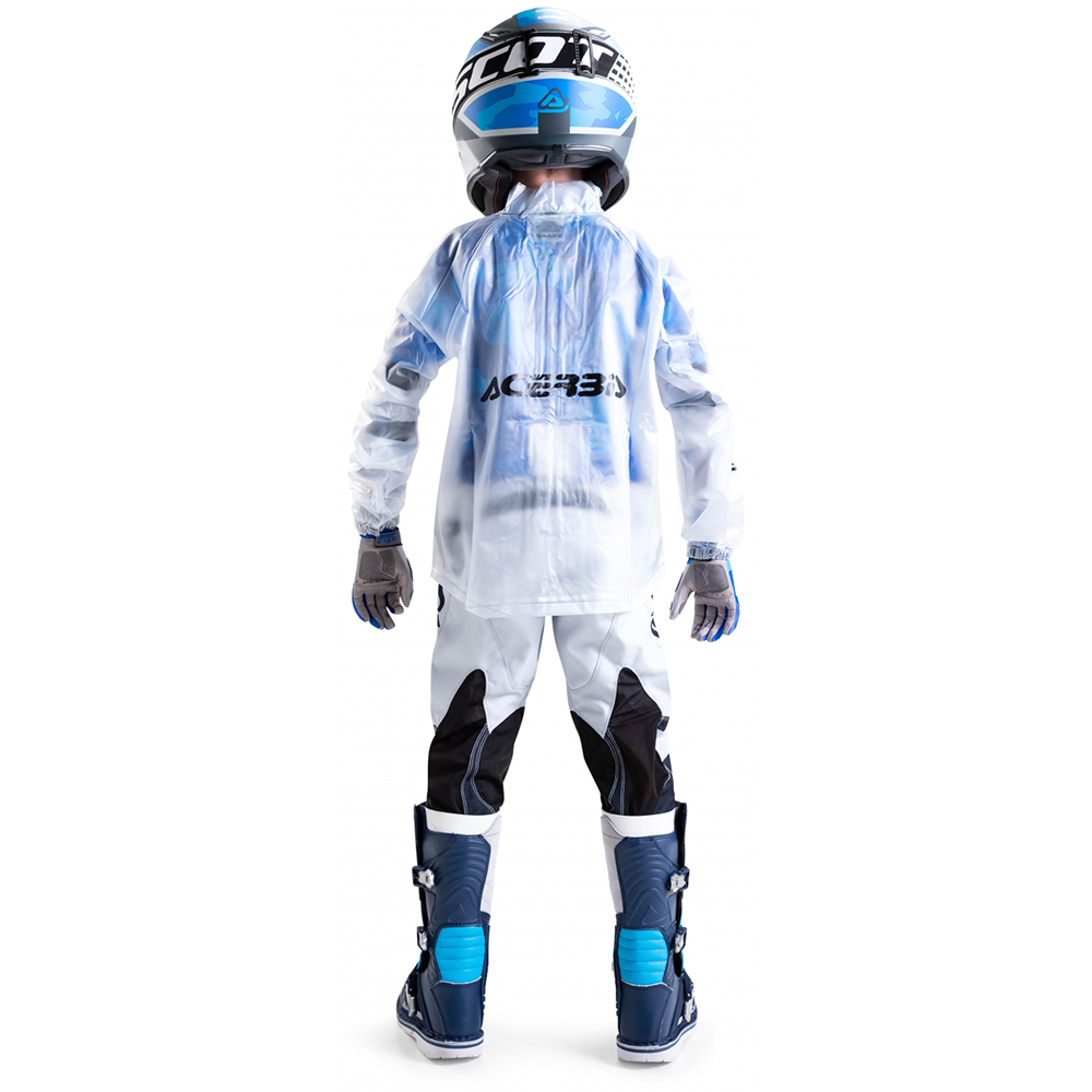 Acerbis - Veste de pluie enfant Transparent 3.0 Kid Transparent