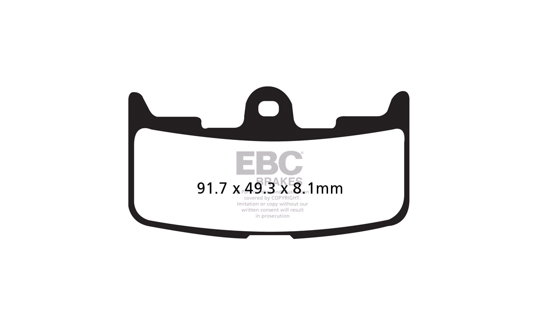 EBC klodser, for, Sintered for, Buell
