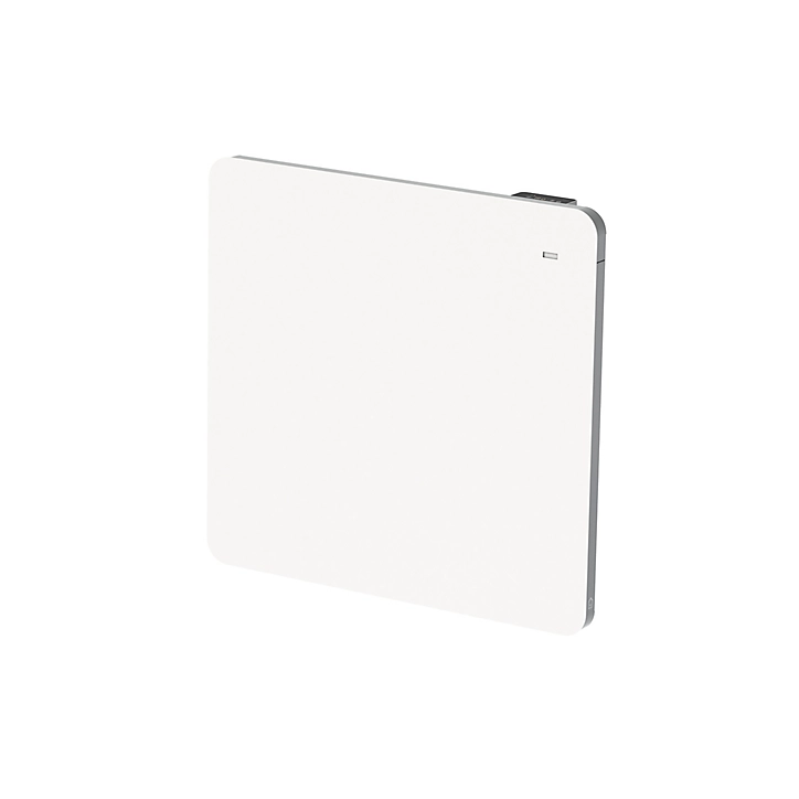 Radiateur connecté électrique double cœur de chauffe GoodHome Sondrio blanc 1000W horizontal