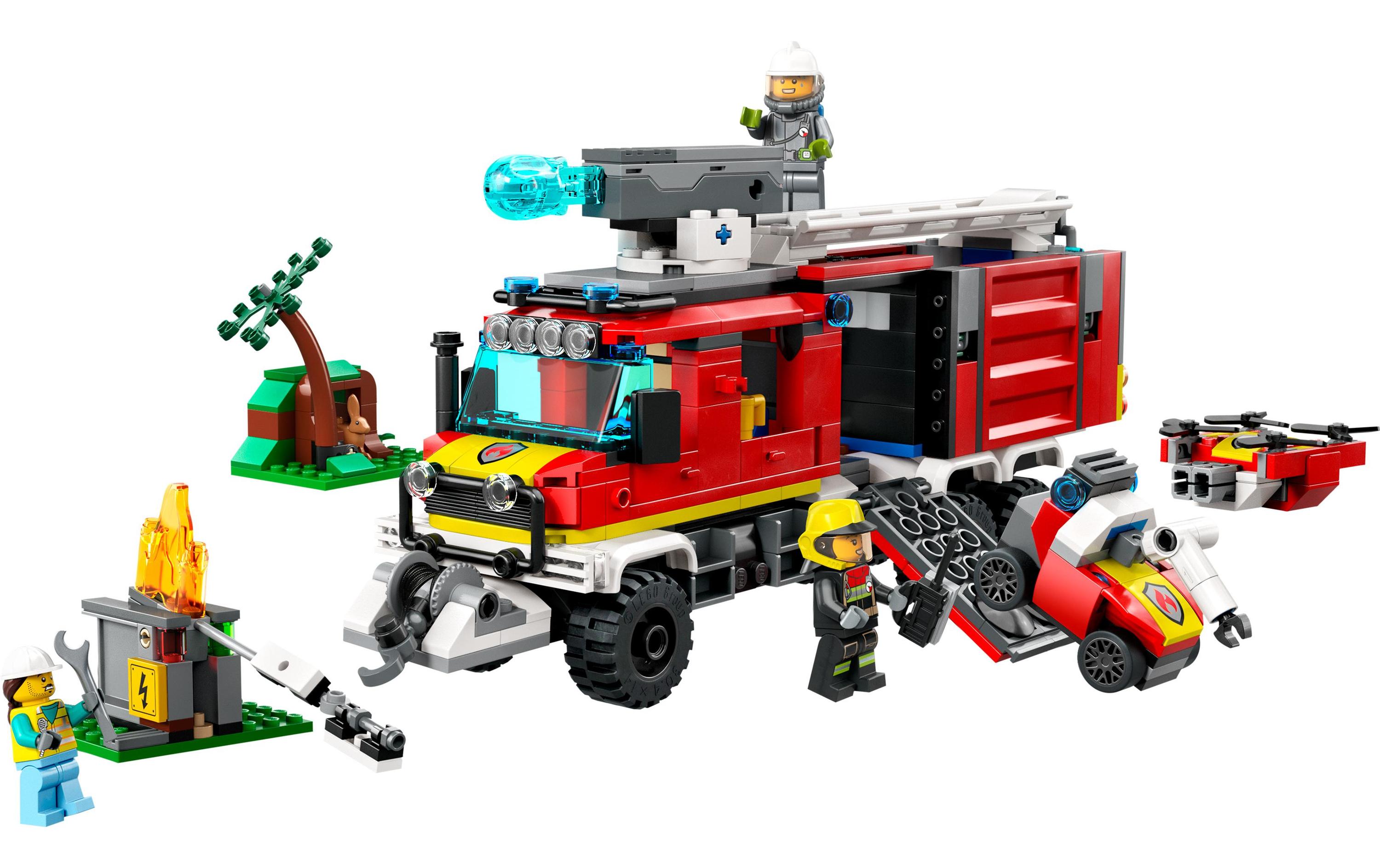 City Einsatzleitwagen der Feuerwehr 60374Feuerwehr-Spielset