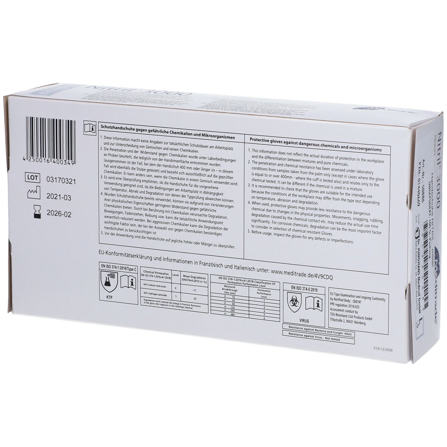 MaiMed® Solution 100 Nitrilhandschuhe