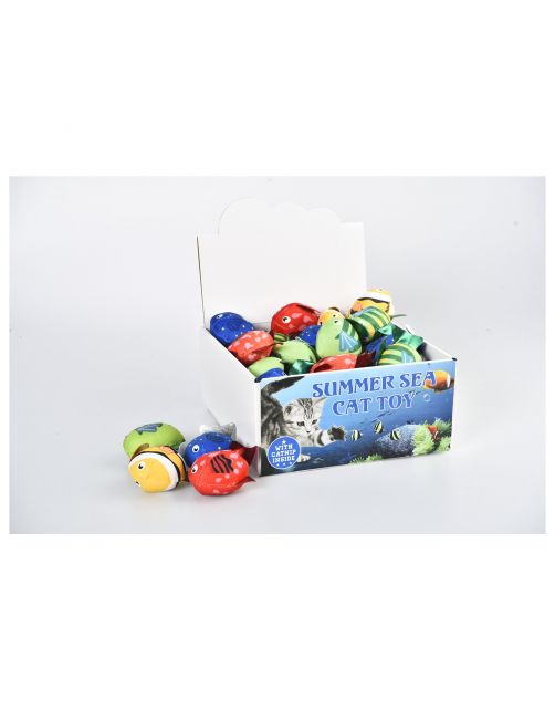 Adori Cat Toy Set With Catnip - Kattenspeelgoed - 9x7.8 cm Assorti