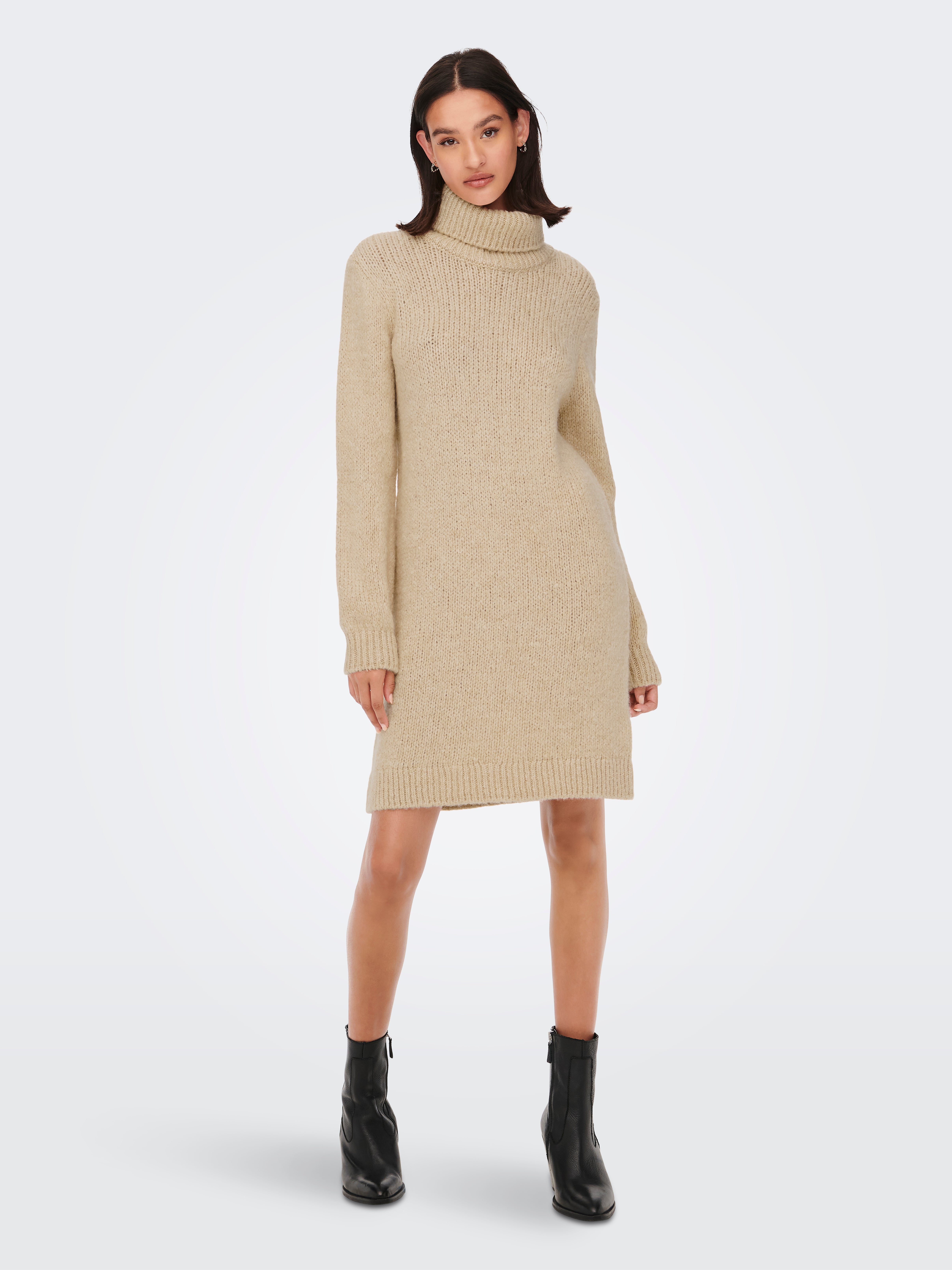 JDYDINEA Kurzes Kleid Tapioca