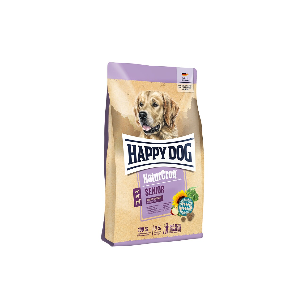 HAPPY DOG NaturCroq Trockenfutter Hund Senior 4 kg