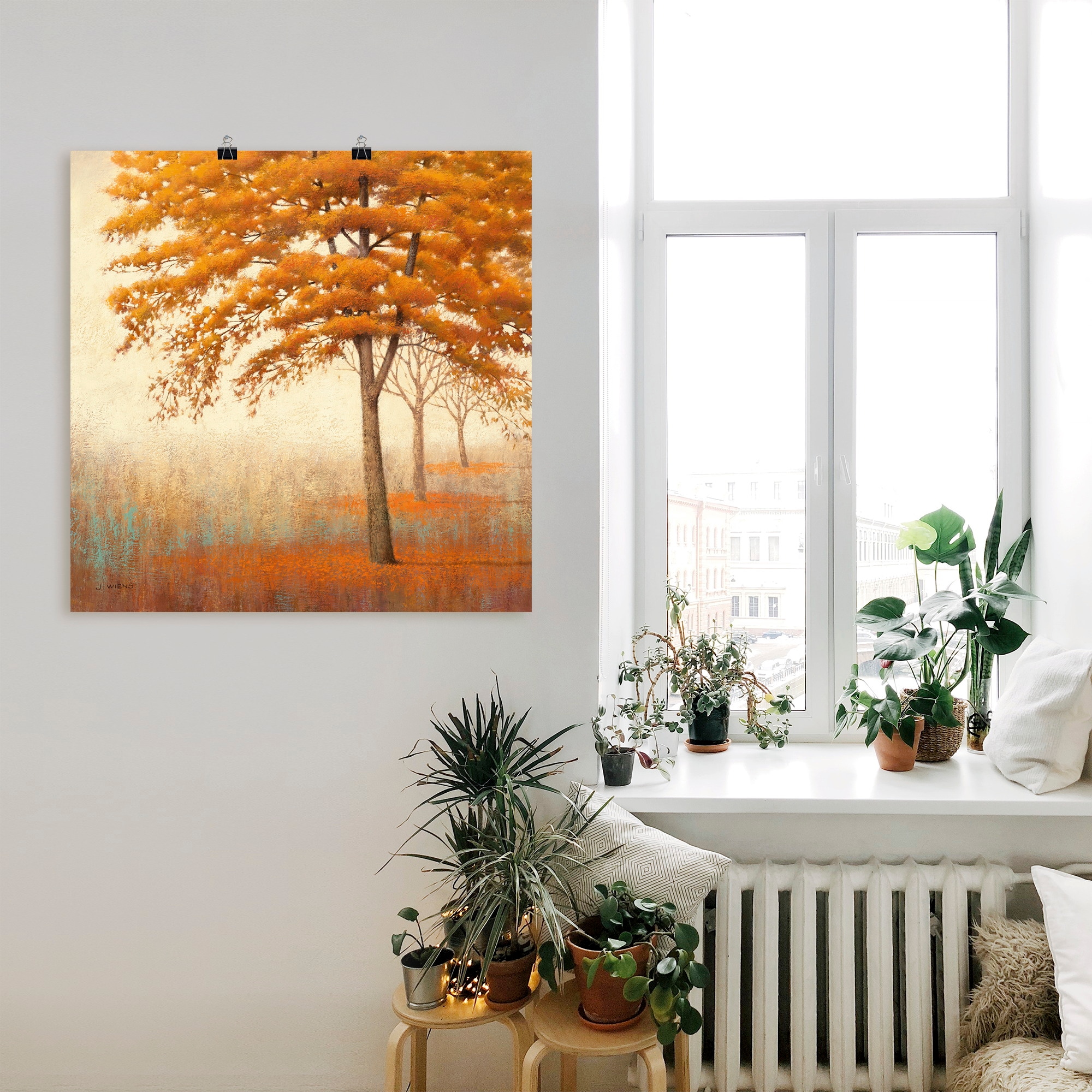 Artland Poster »Herbst Baum I« Bäume 1 Stk. tlg. als Leinwandbild, Poster in verschied. Grössen