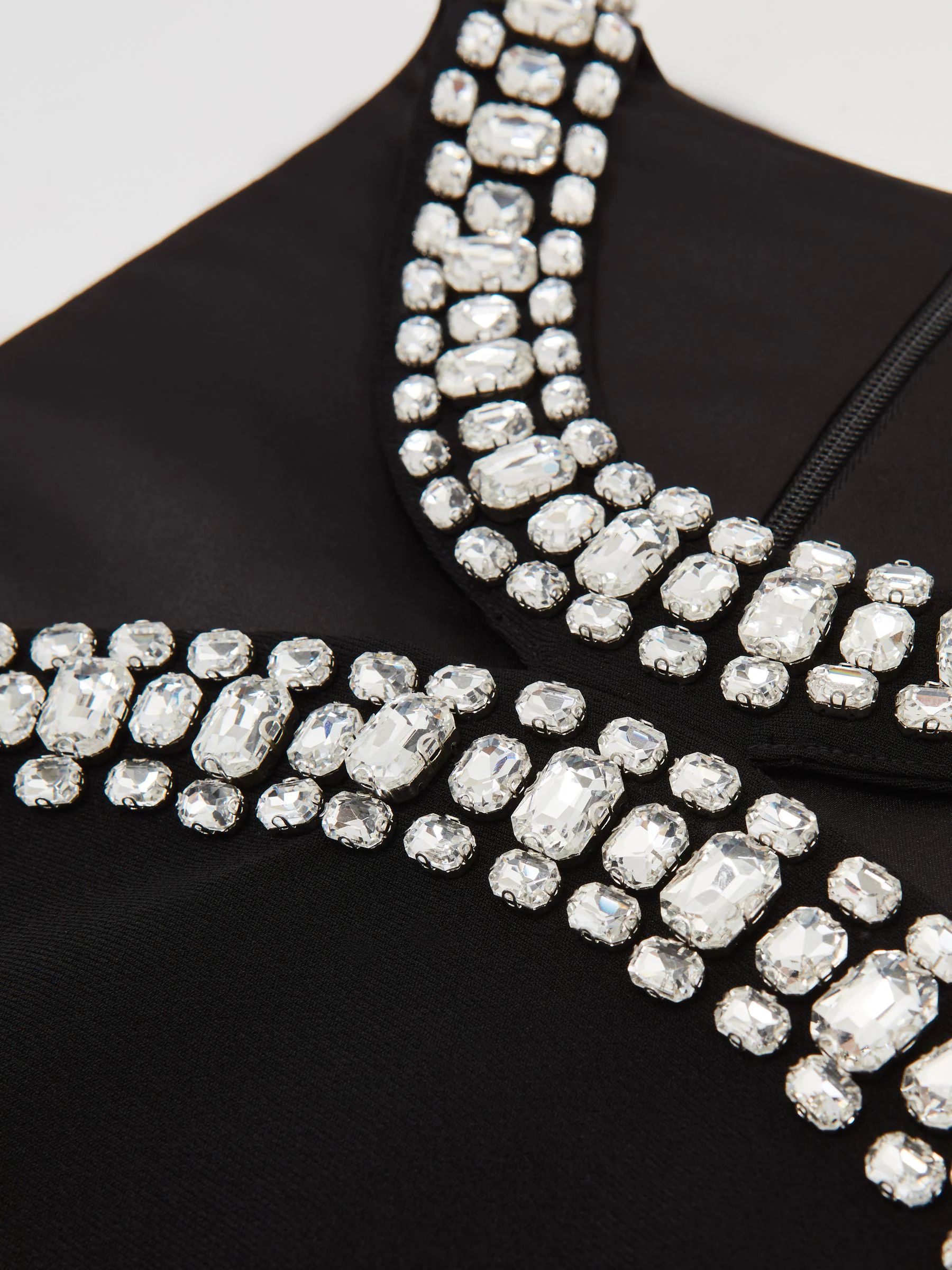 Reiss Simone Crystal-Embellished Cut-Out Jumpsuit