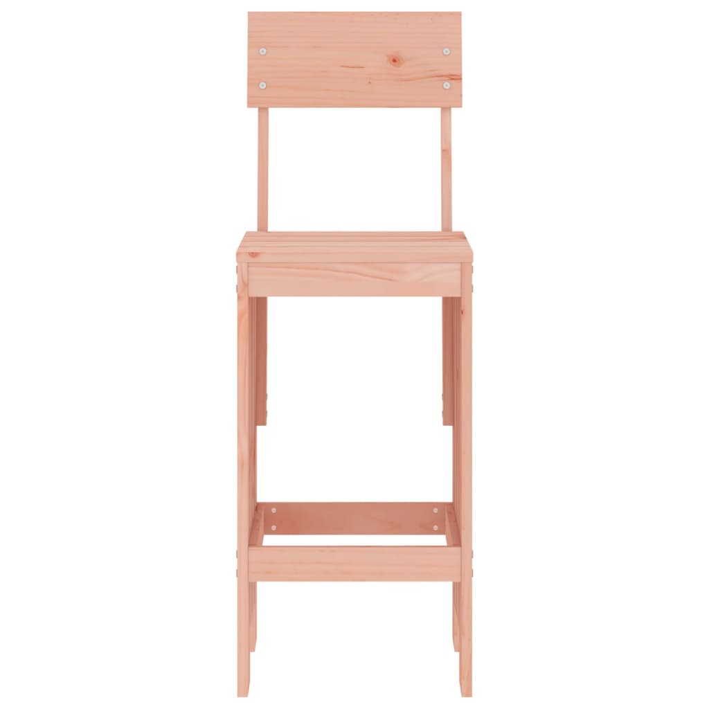 Tabourets de bar 2 pcs 40x48,5x115,5 cm bois massif douglas