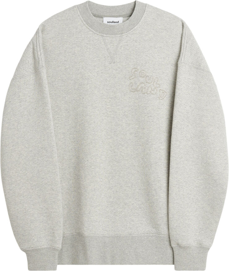 Soulland KODA sweatshirt Grey melange