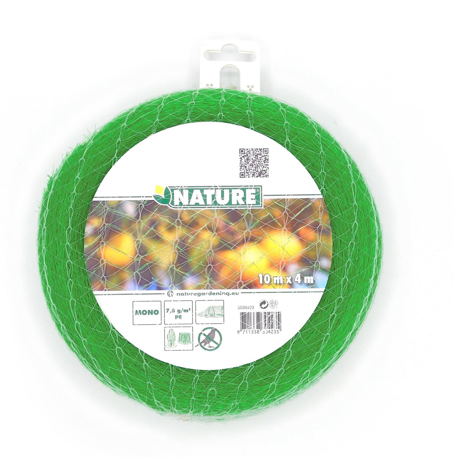Nature tuinnet Mono mazen 6x6mm 10 x 4m groen