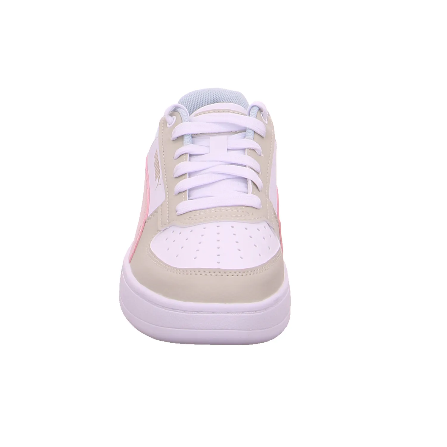 PUMA Kinder Sportschuh Weiss Lederimitat