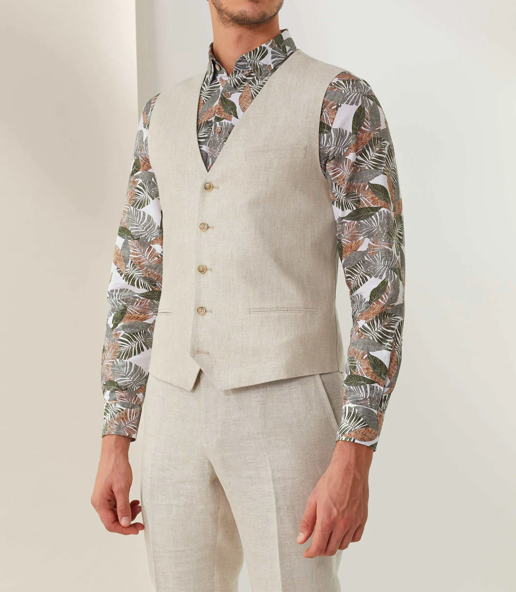 Gilet ville beige 