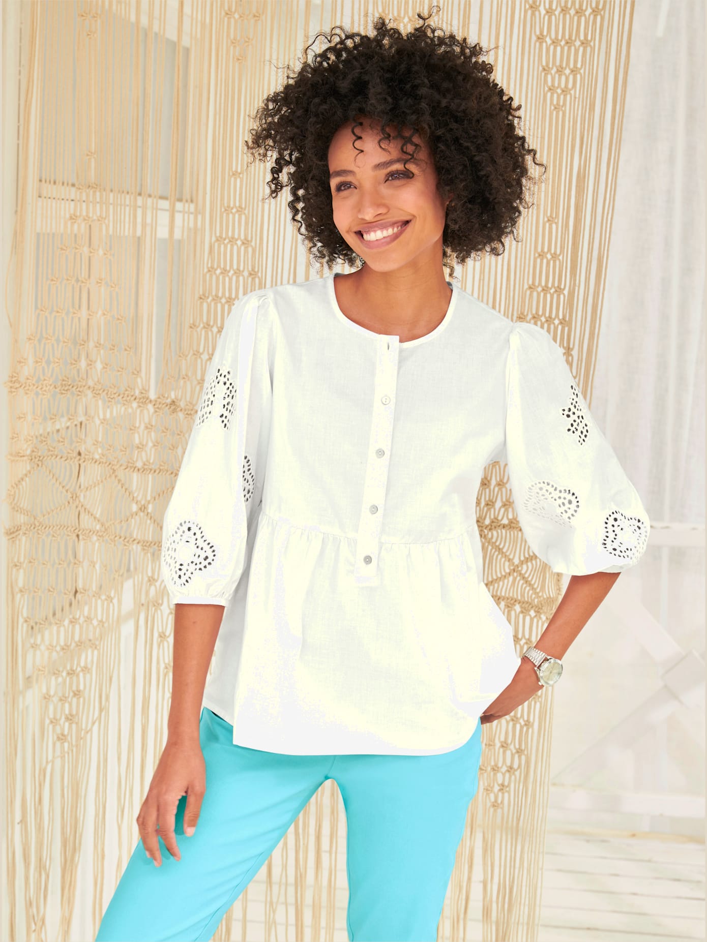 Chemisier pur coton