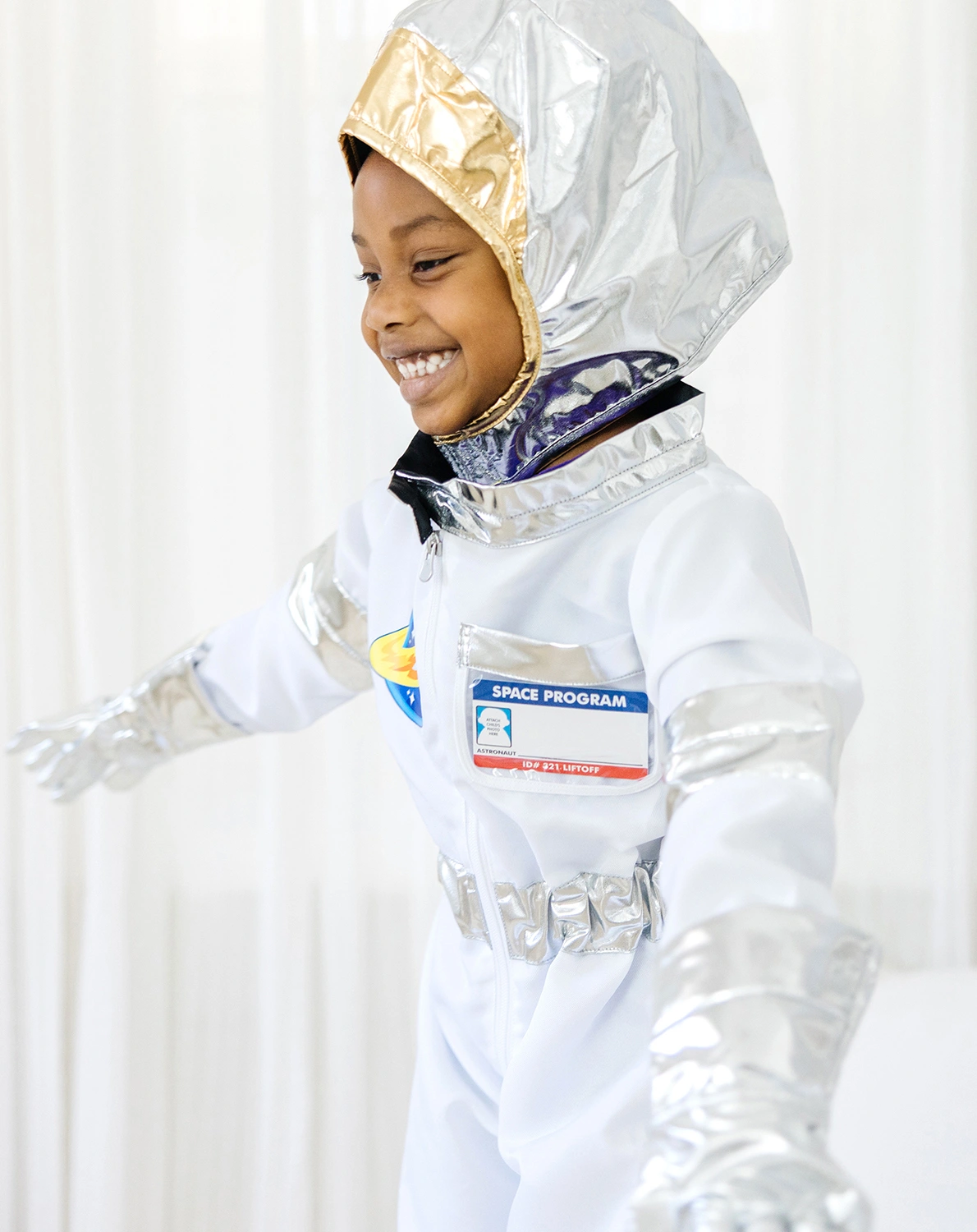 Kostümset ASTRONAUT (5-teilig)