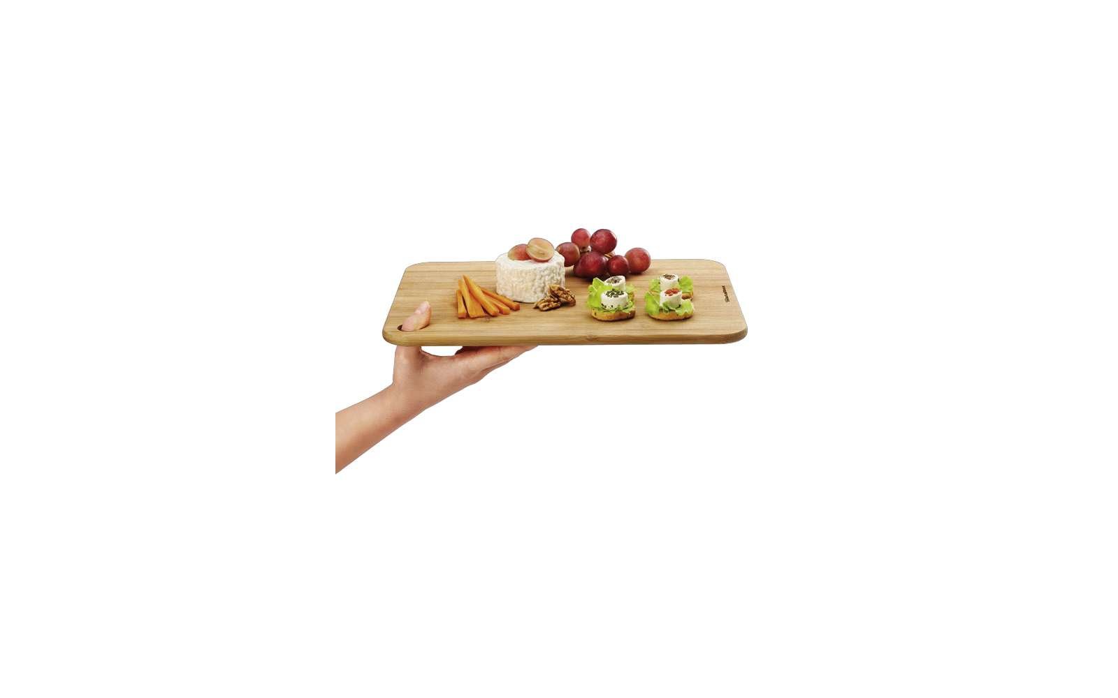 Metaltex Schneidebrett Bambus 22 x 14 x 1 cm