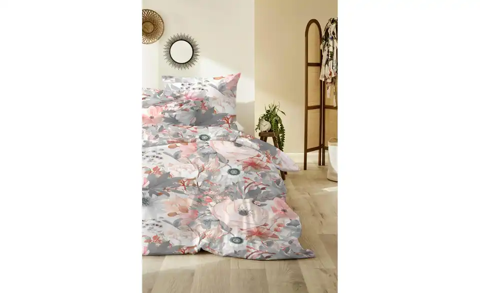Mako-Satin Bettwäsche-Set 220 cm 155 cm