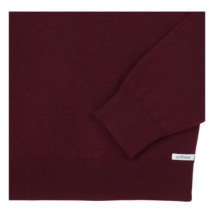 Le Minor Pull Milano Laine Mérinos | Bordeaux