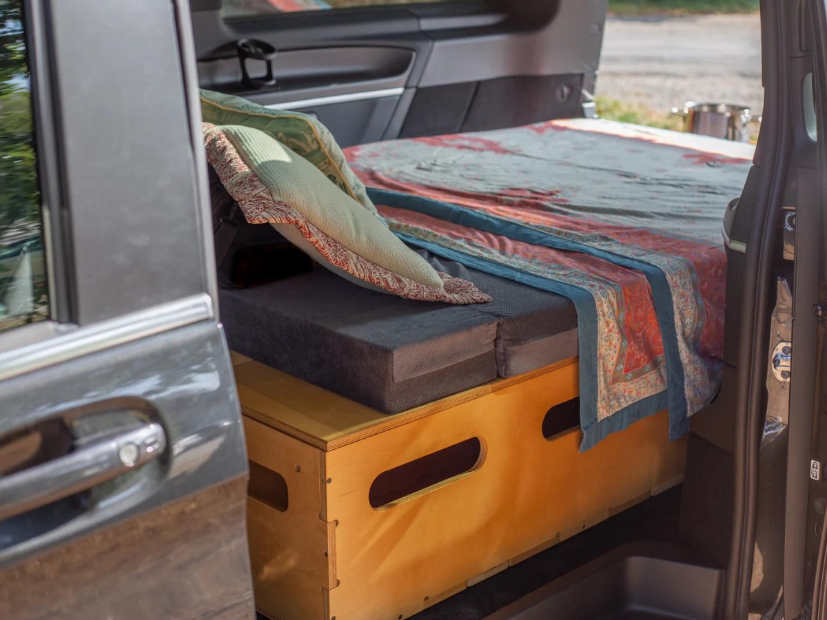 Moonbox  124cm Modify Natuur bus Campingbox met tafel