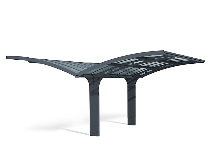 Carport aluminium Arizona double breeze