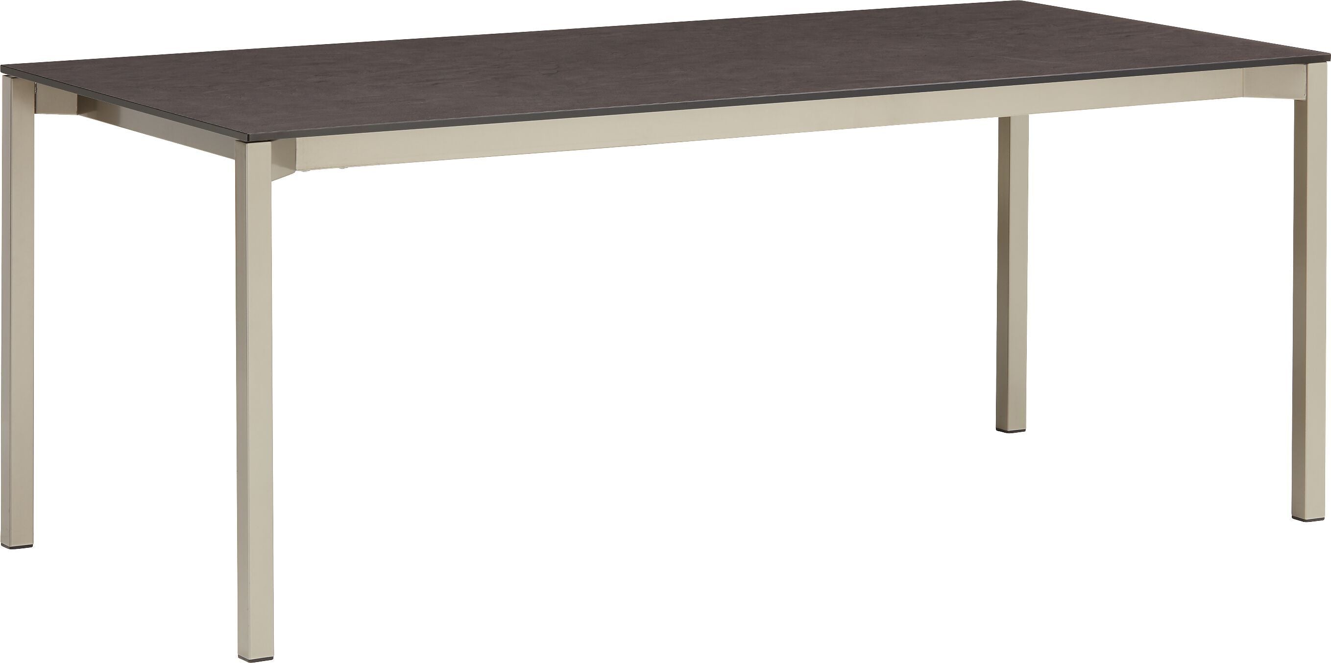 MALO Gartentisch - Mondgrau / B: 220.0 cm x T: 90.0 cm x H: 75.0 cm